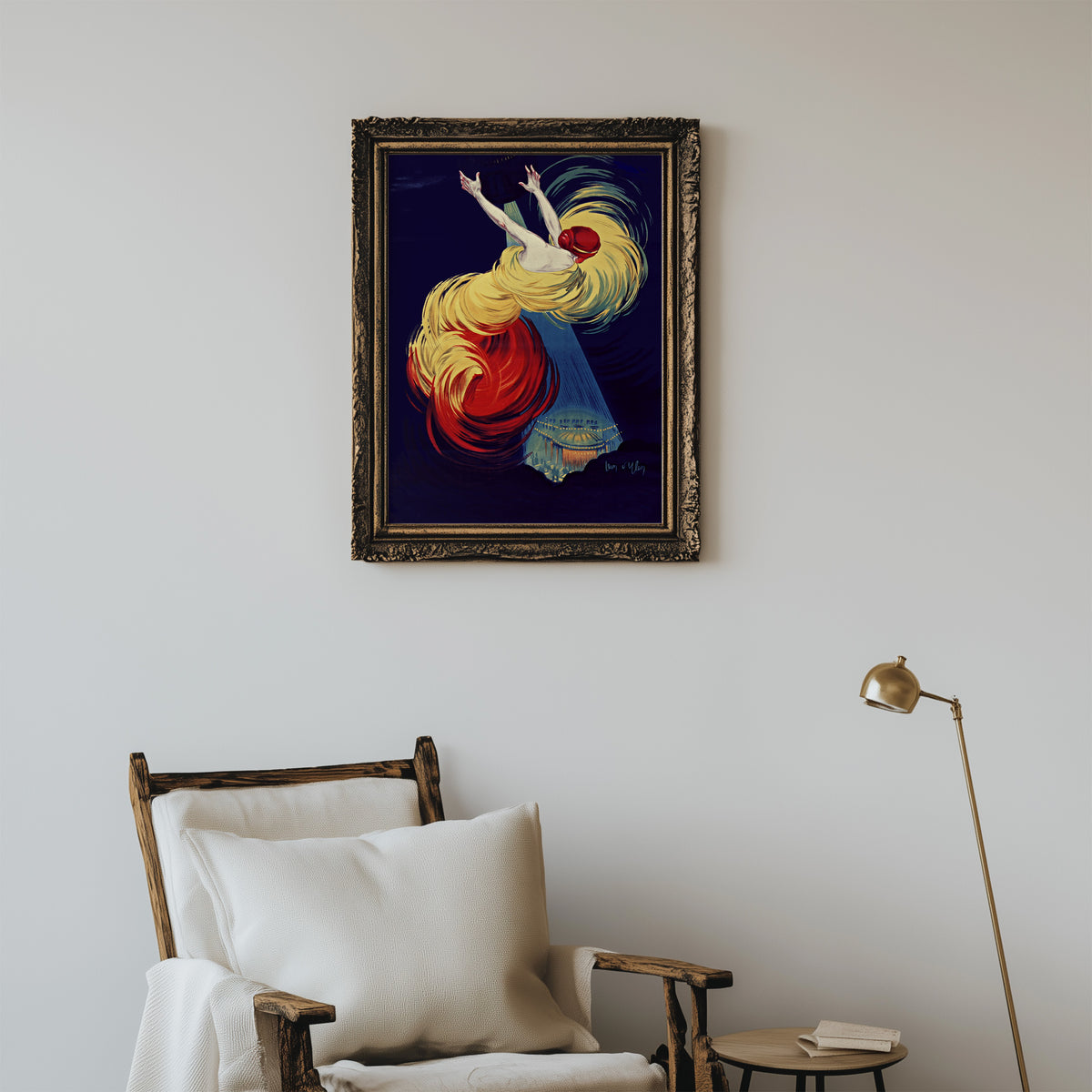 Cinéma Madeleine Paris by Jean d'Ylen, framed print mockup