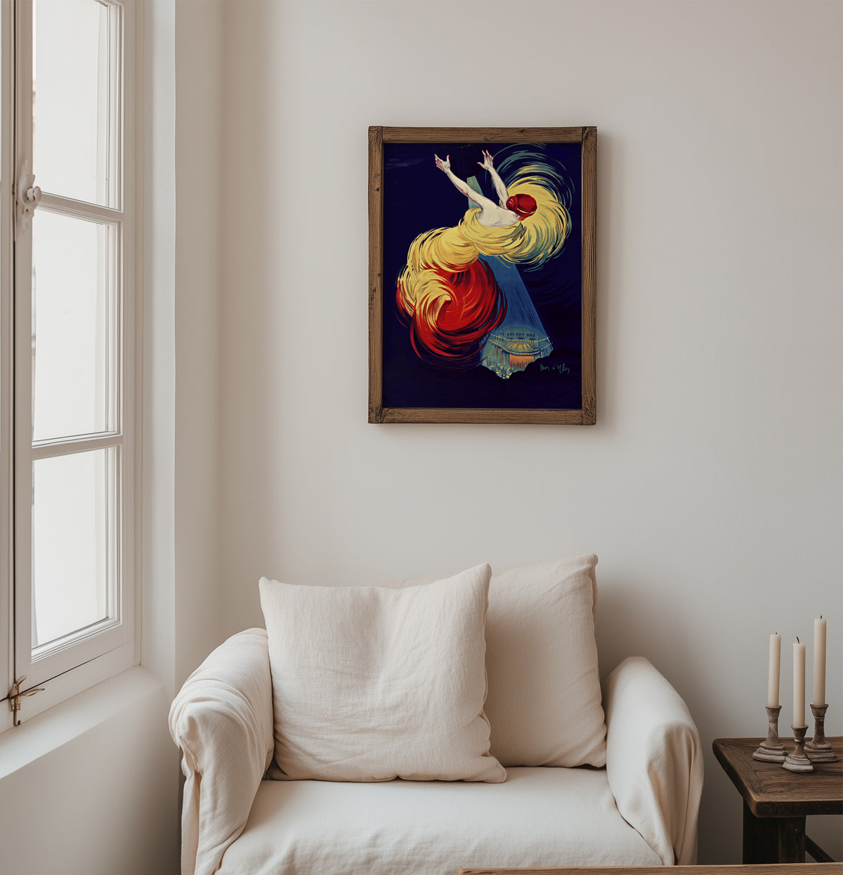 Cinéma Madeleine Paris by Jean d'Ylen, framed print mockup 2